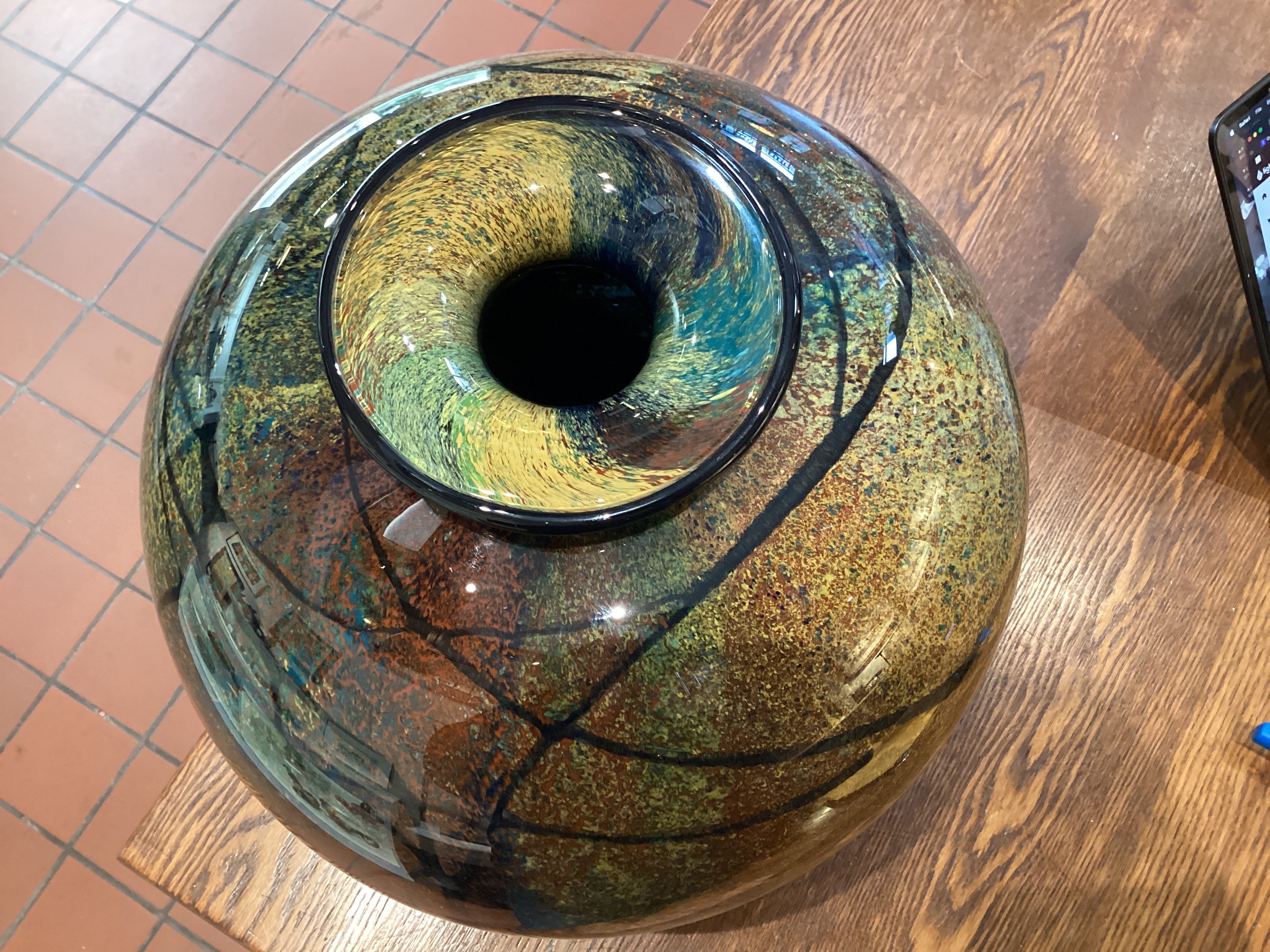 Globular Vase by Ioan Nemtoi