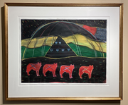 "Blood Red the Sun / Son" - J Cardinal-Schubert