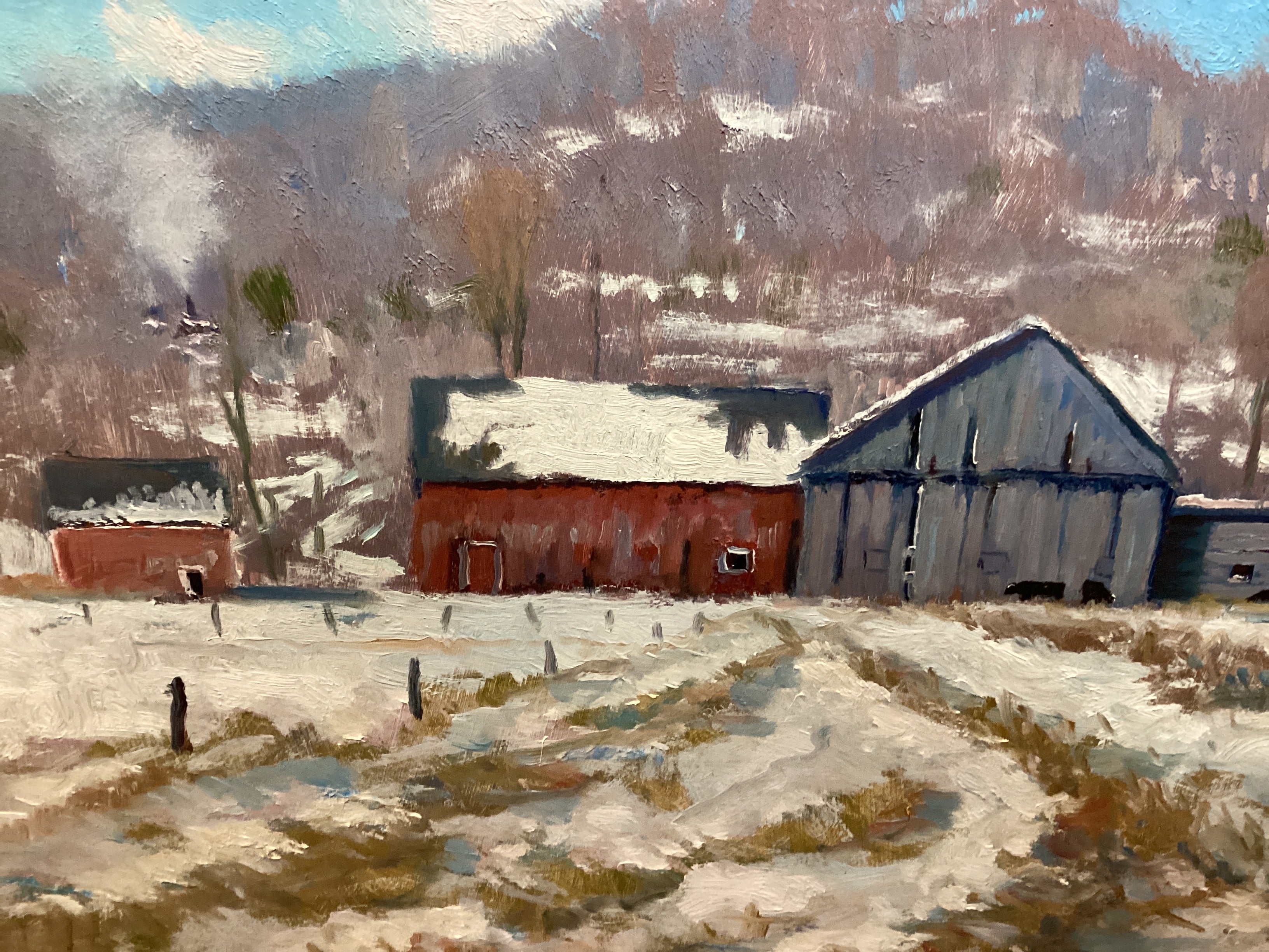 "Old Barns & Cornfield" - Mark Tougias