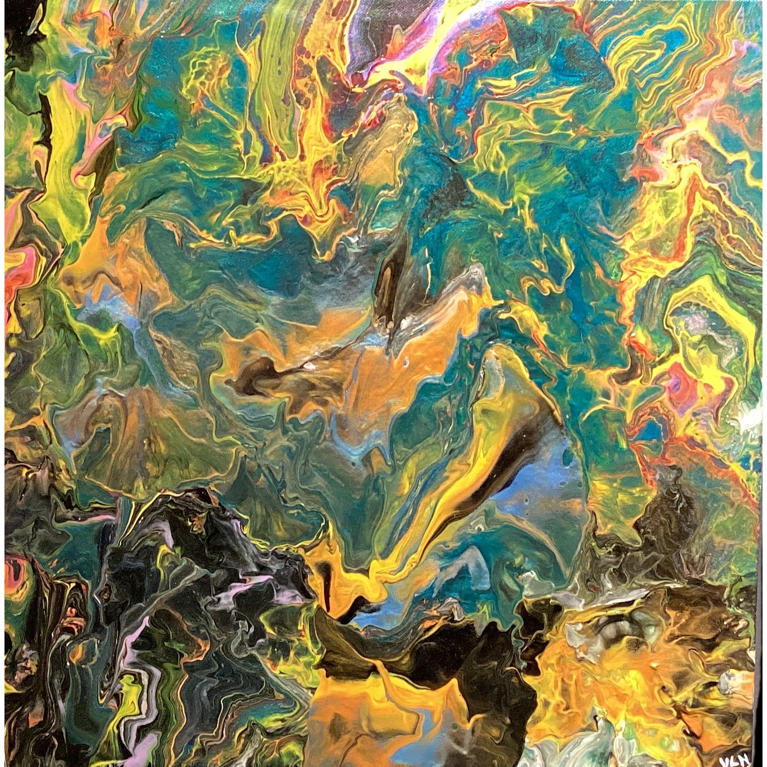 16x16  composition - Vicki Hayward