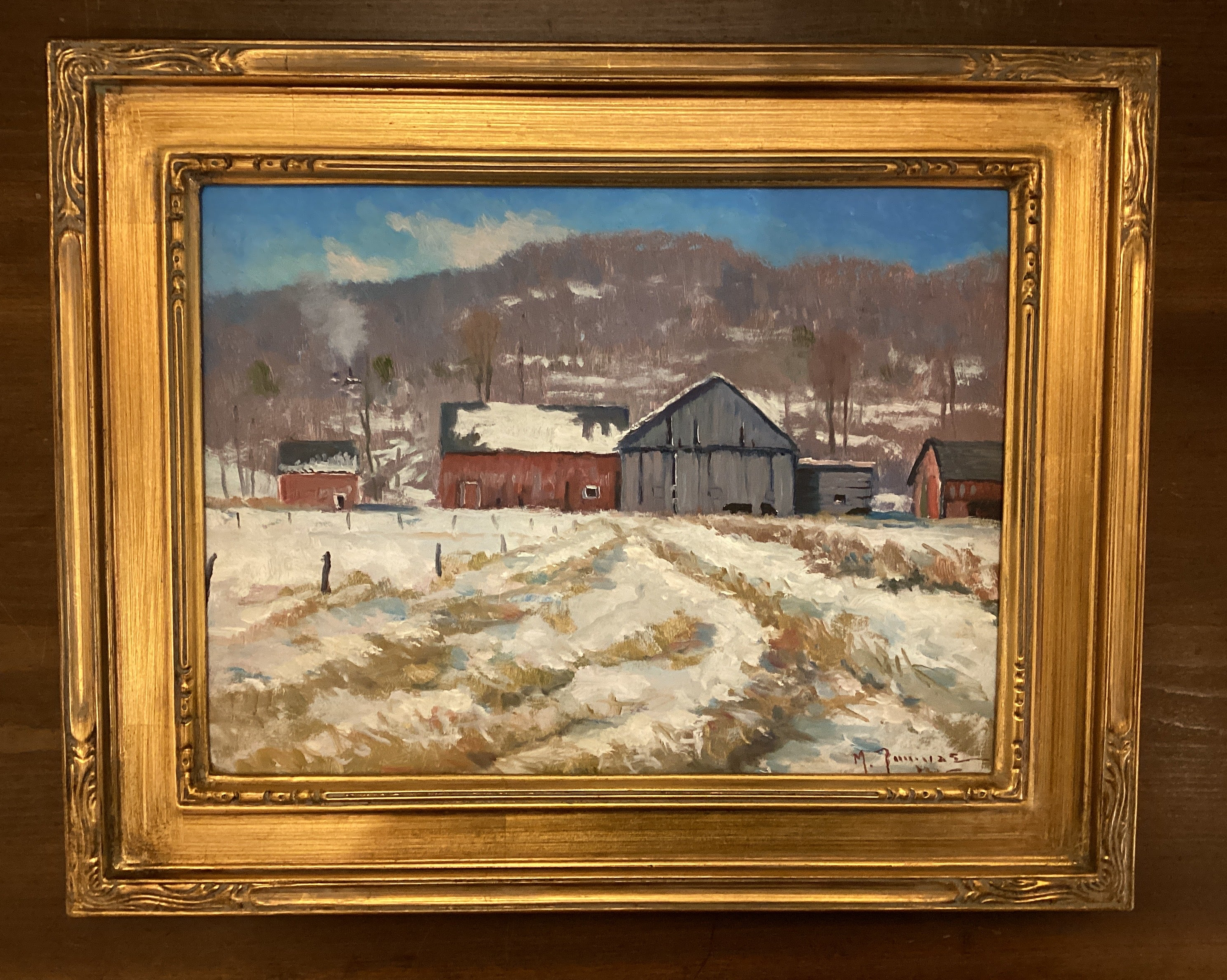 "Old Barns & Cornfield" - Mark Tougias