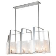 Hubbardton Forge Arc  Linear Pendant - Sterling