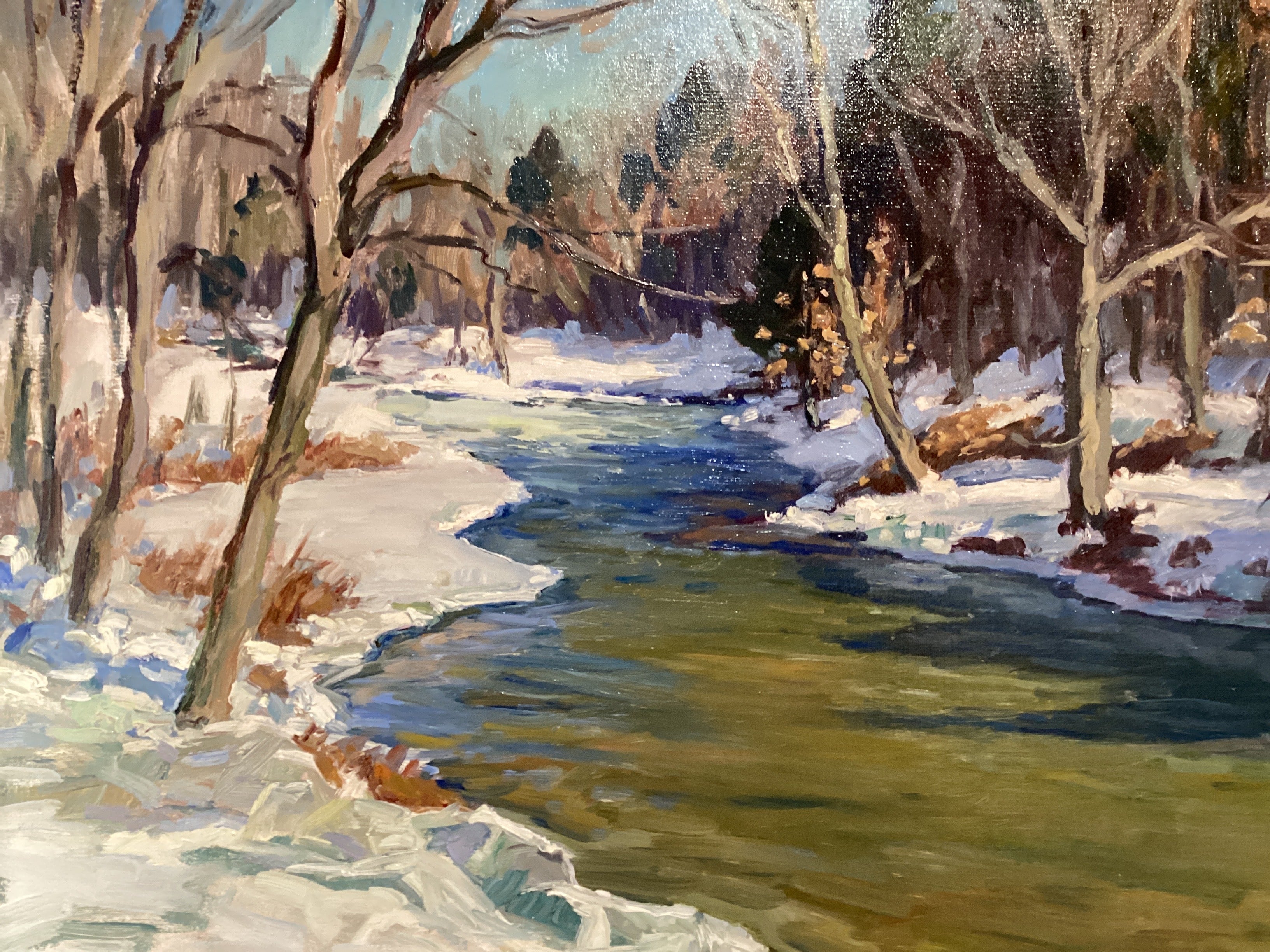 "Winter On The White River" - Eric Tobin