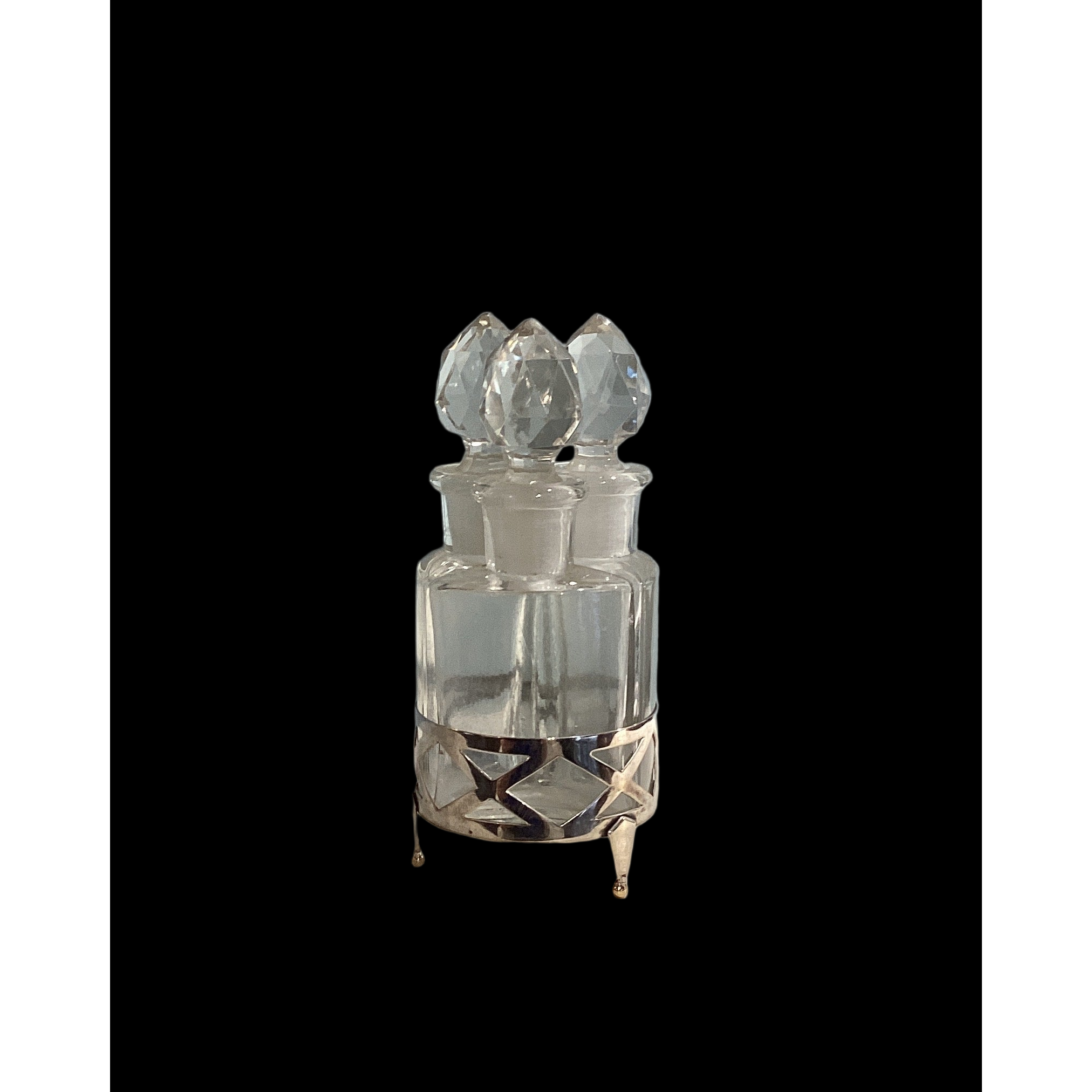 3 Scent Bottles w. stand - 40J34.35.106