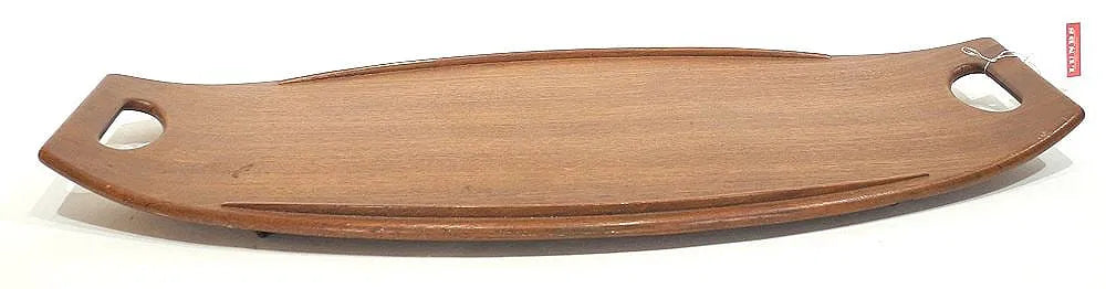 Dansk Teak Tray / Board & Cheese Knife