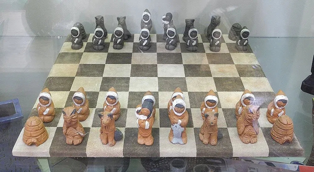 Inuit Style Chess Set