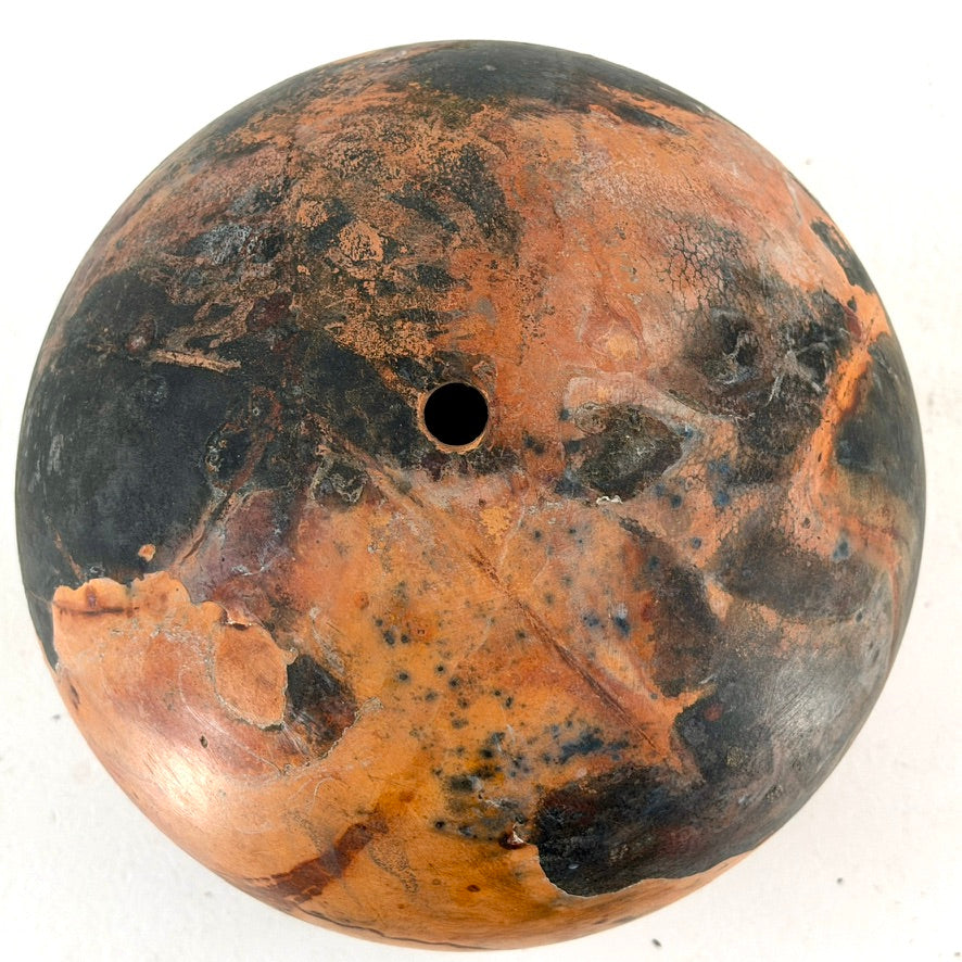 Medium Saggar Orange Sphere