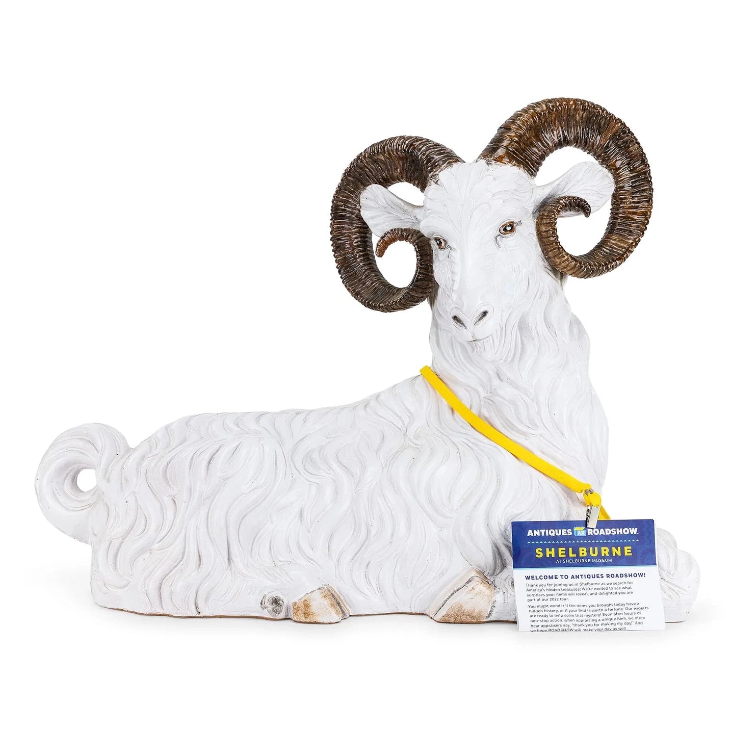 Italian Terracotta Majolica Ram