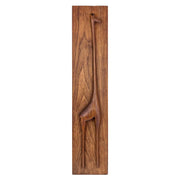 Mid Century Bas Relief Teak Giraffe Plaque