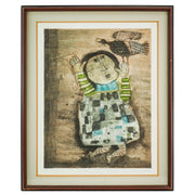 "Girl with Bird"