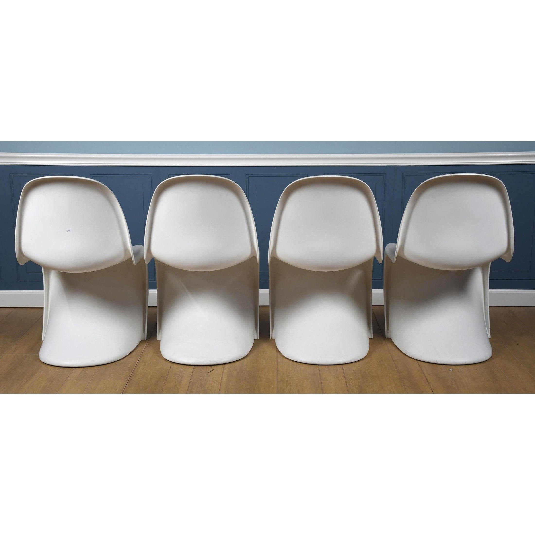 Set of Four (4) Panton Chairs by Vitra