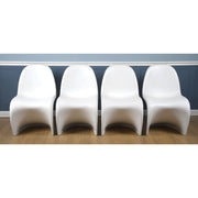 Set of Four (4) Panton Chairs by Vitra
