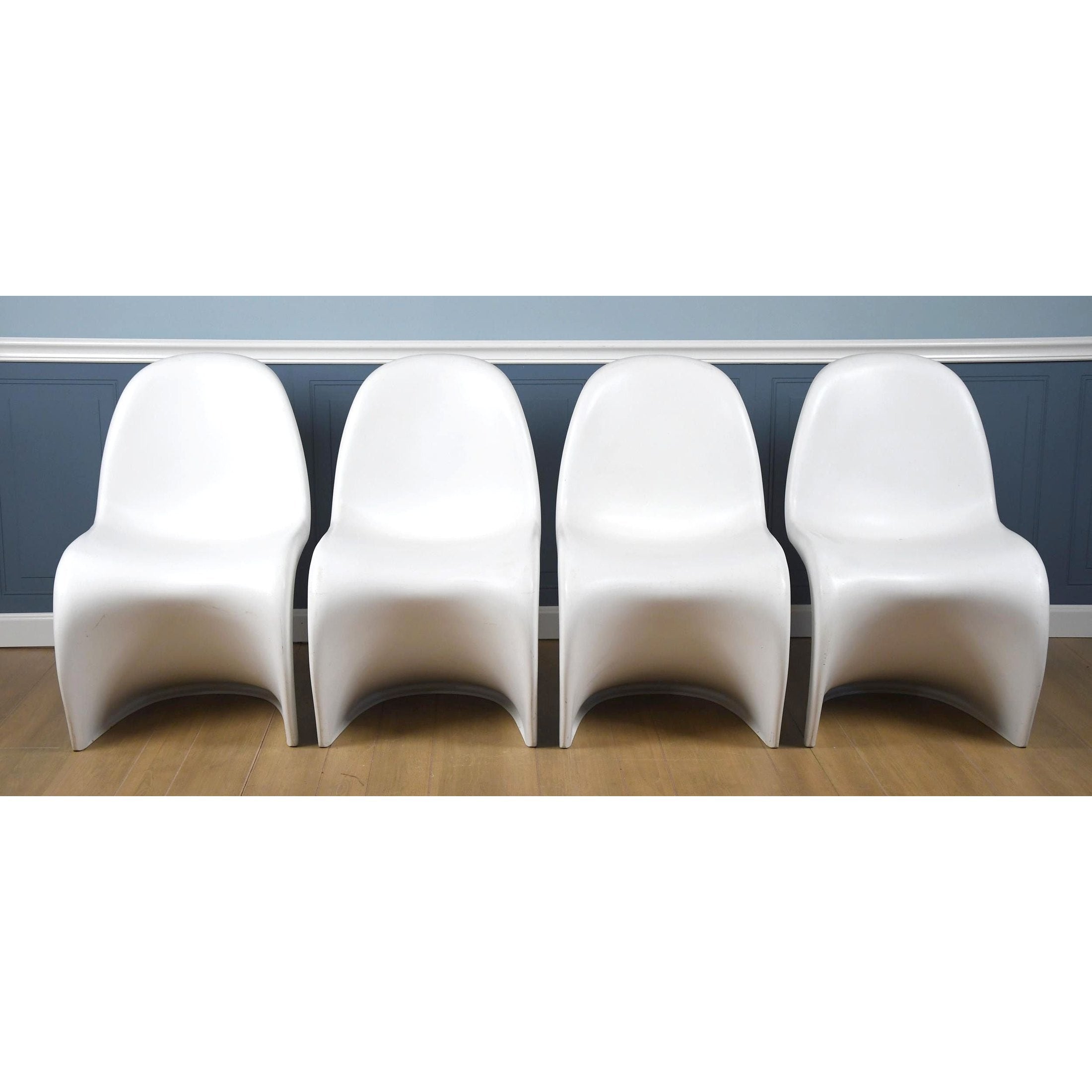 Set of Four (4) Panton Chairs by Vitra
