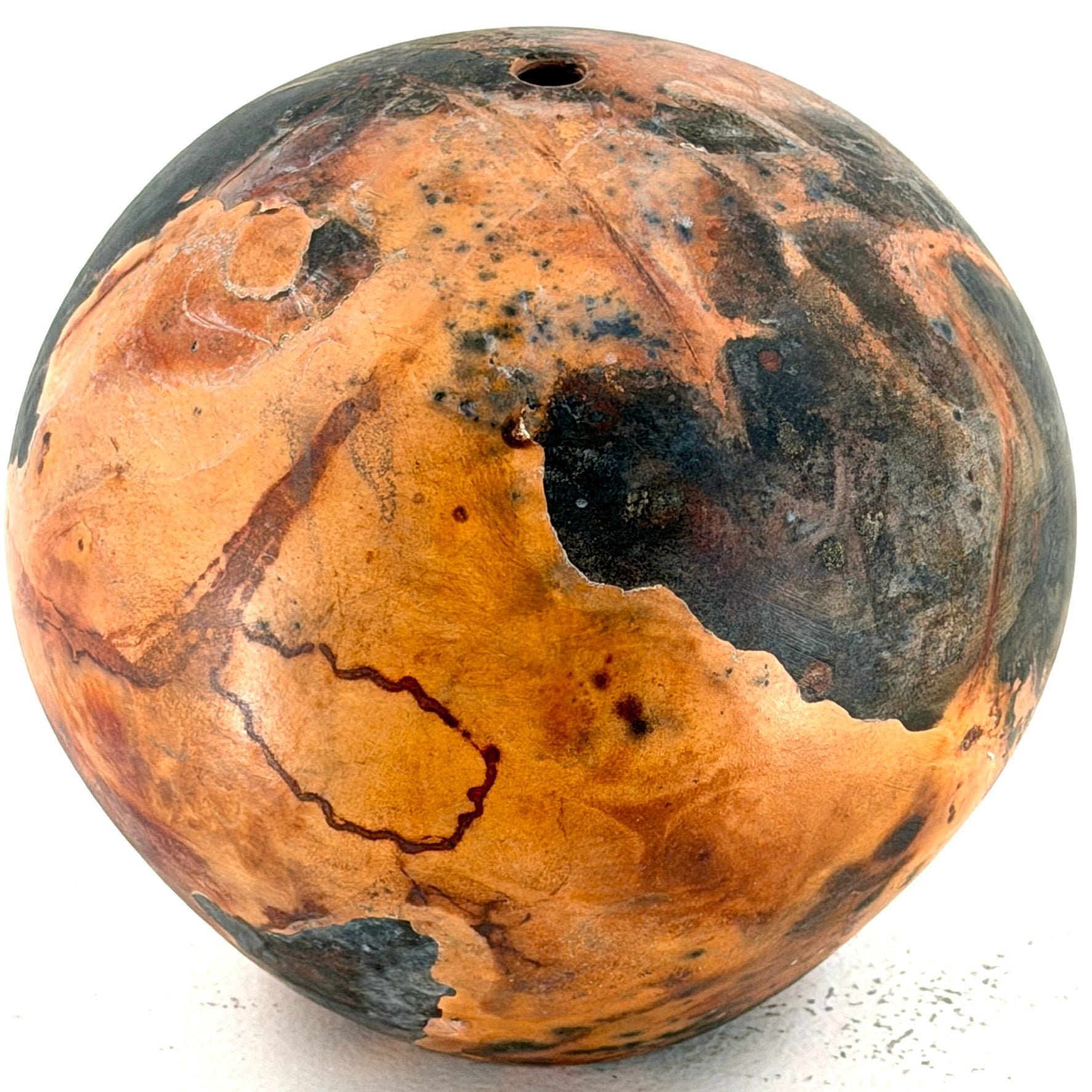 Medium Saggar Orange Sphere