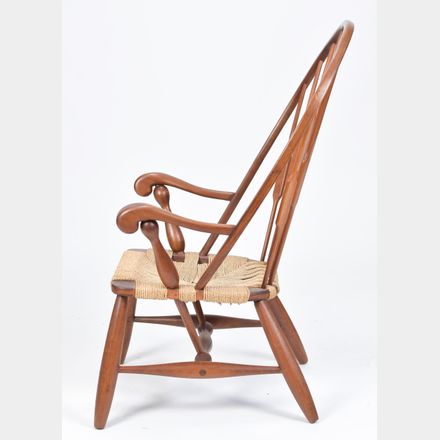 Wegner Style Peacock Chair
