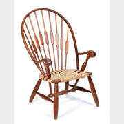 Wegner Style Peacock Chair