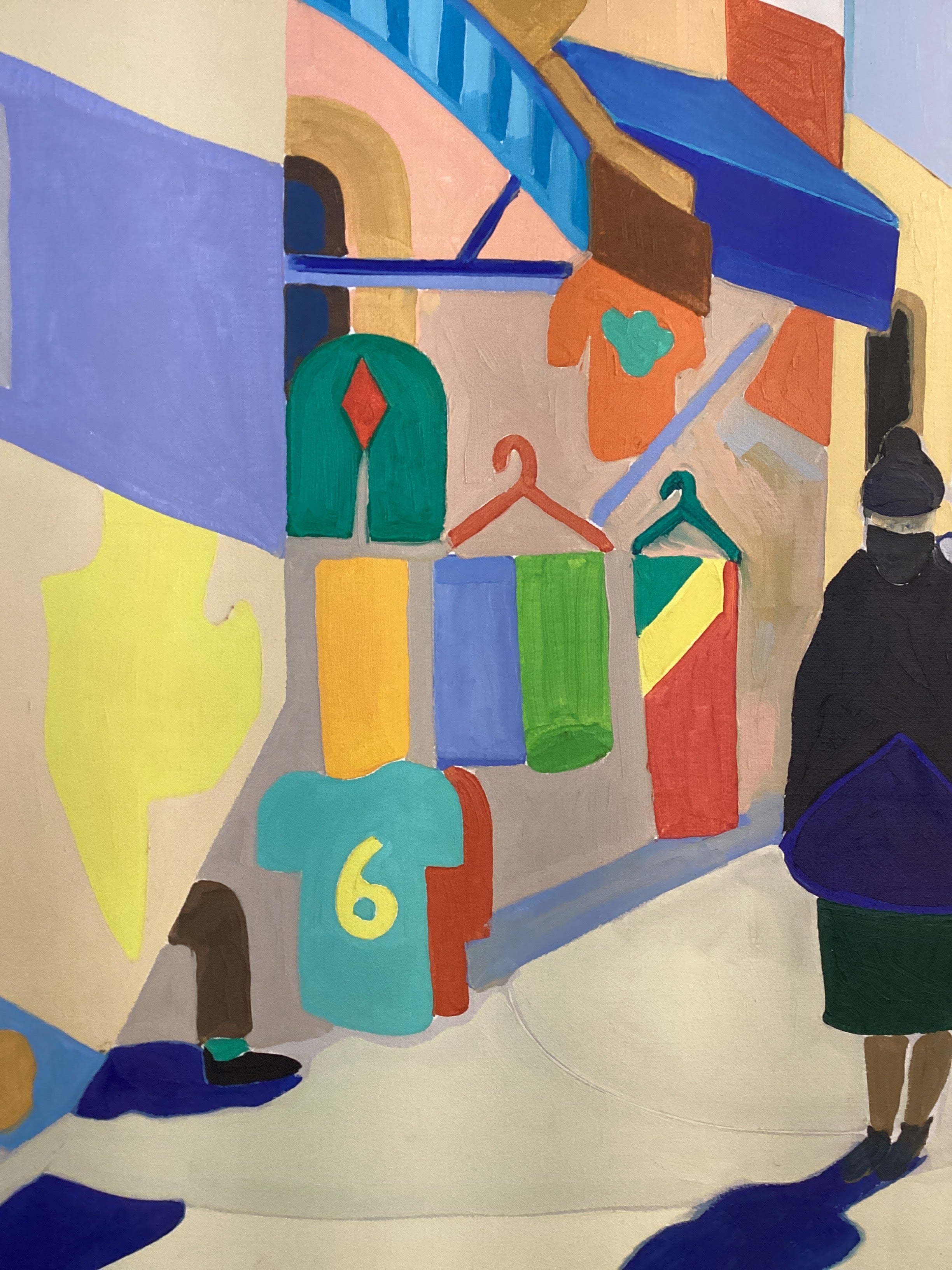 Street Market Scene 1992 ~ Tom Krøjer - 013.35.325