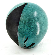Medium Blue Sphere Vase