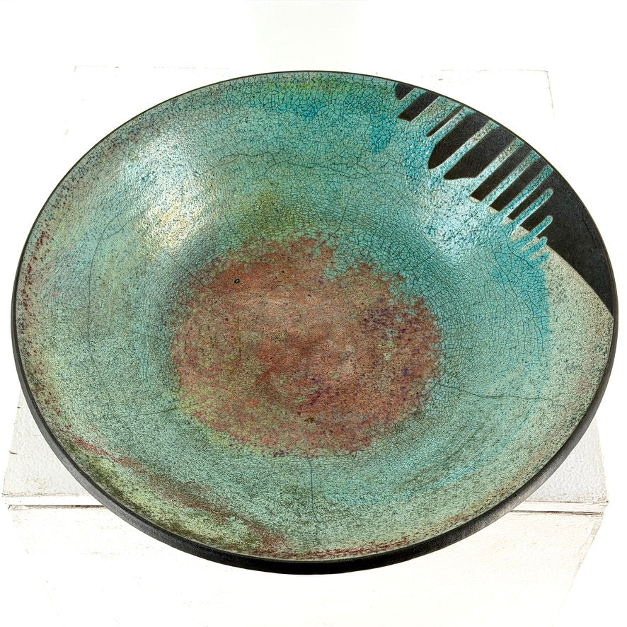 13.5 Inch Blue Bowl
