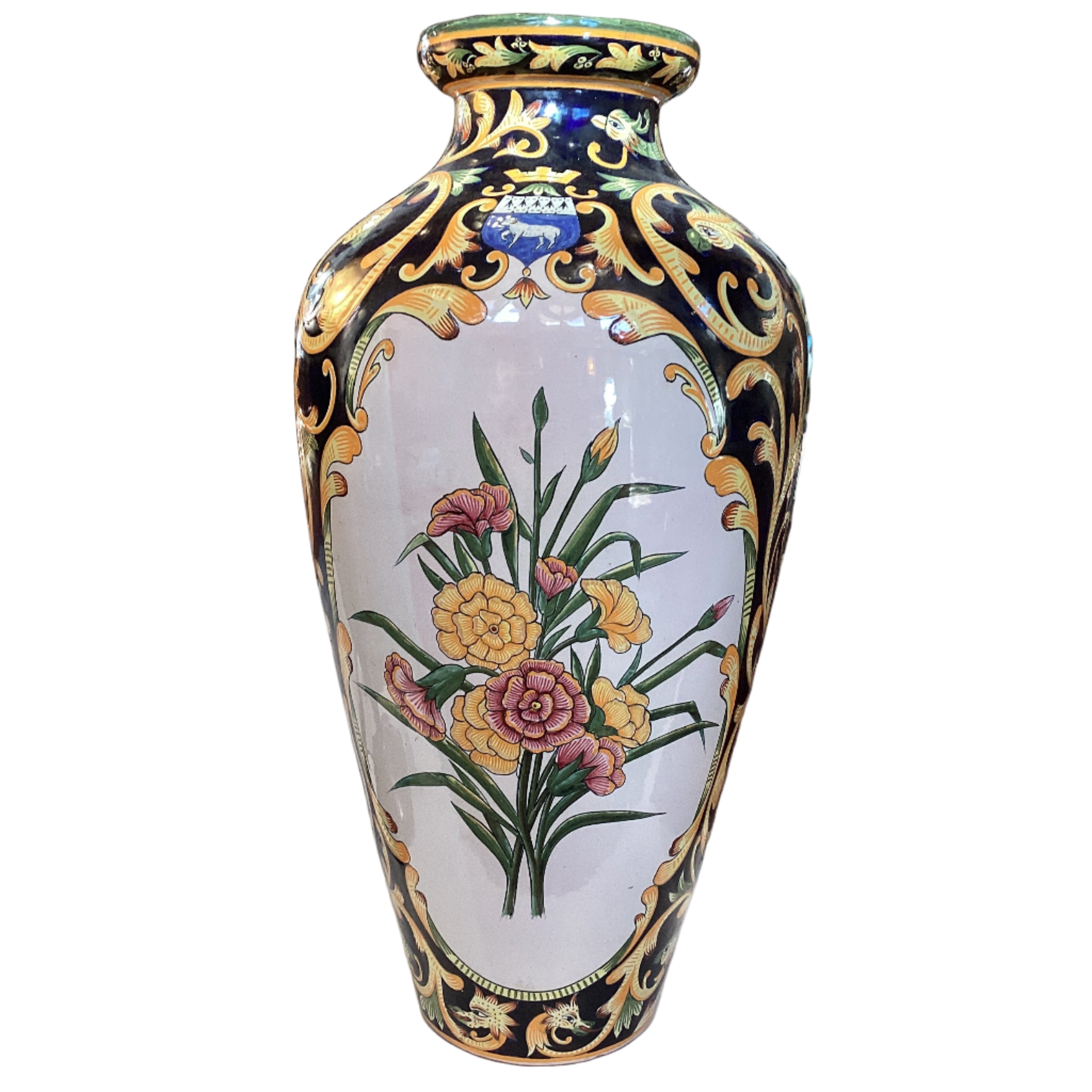 Oversize Quimper Vase