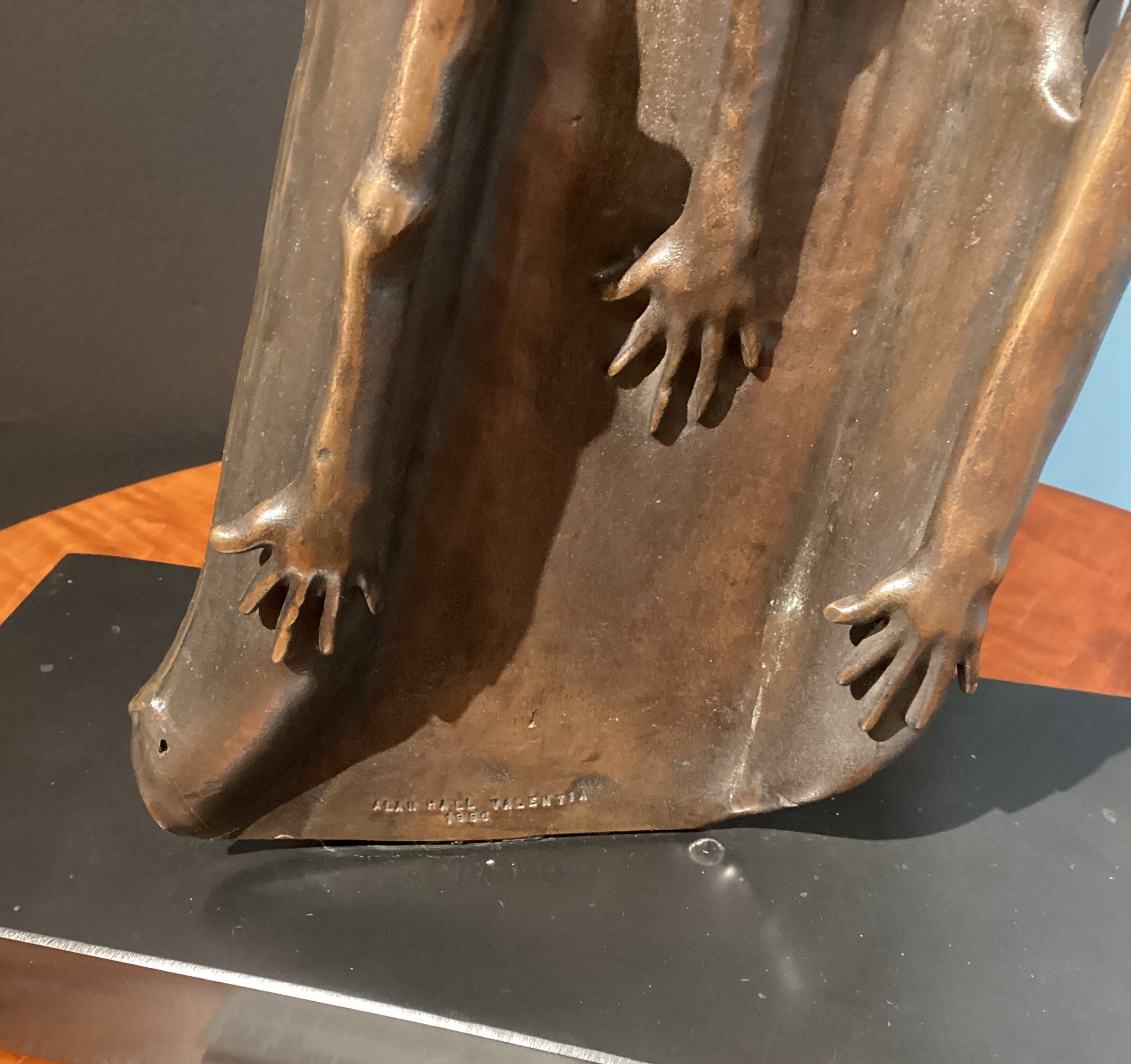 three figures bronze ~ alan hall - 013.35.316