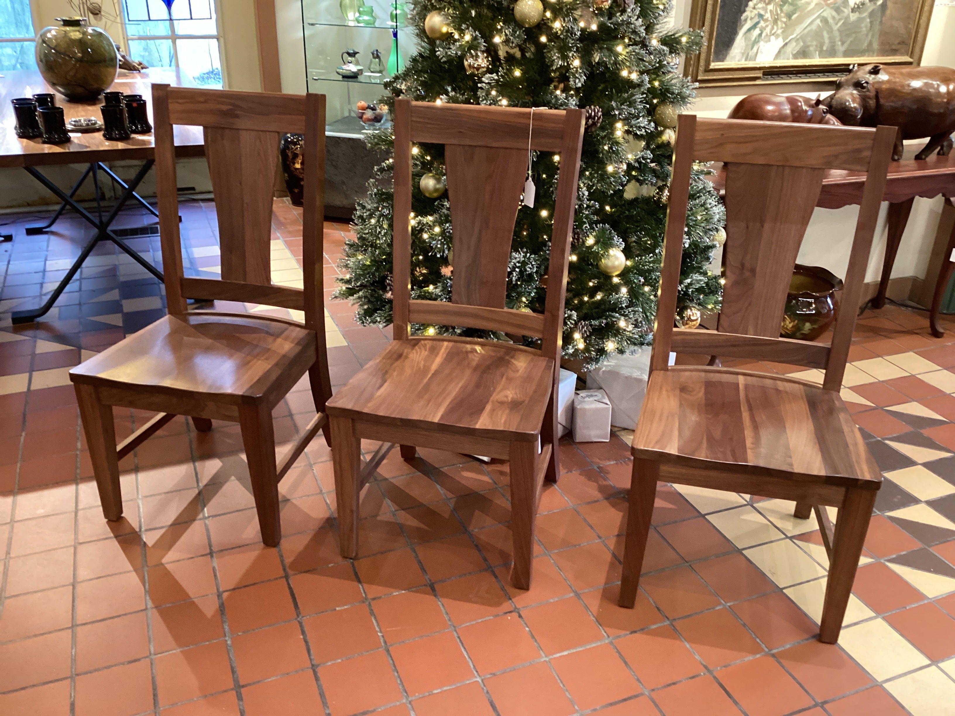 Mavin Walnut chair set (5 chairs)