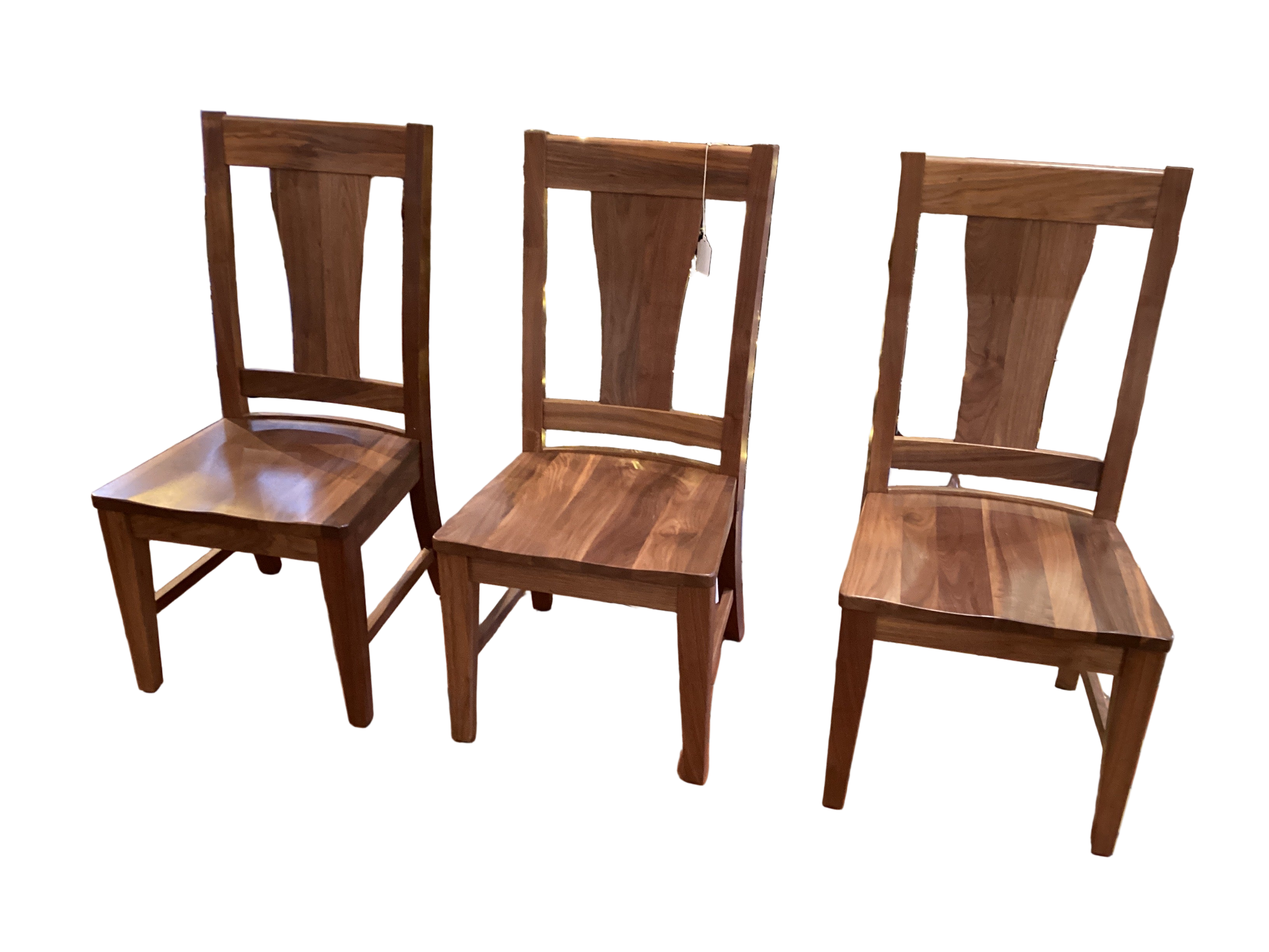 Mavin Walnut chair set (5 chairs)