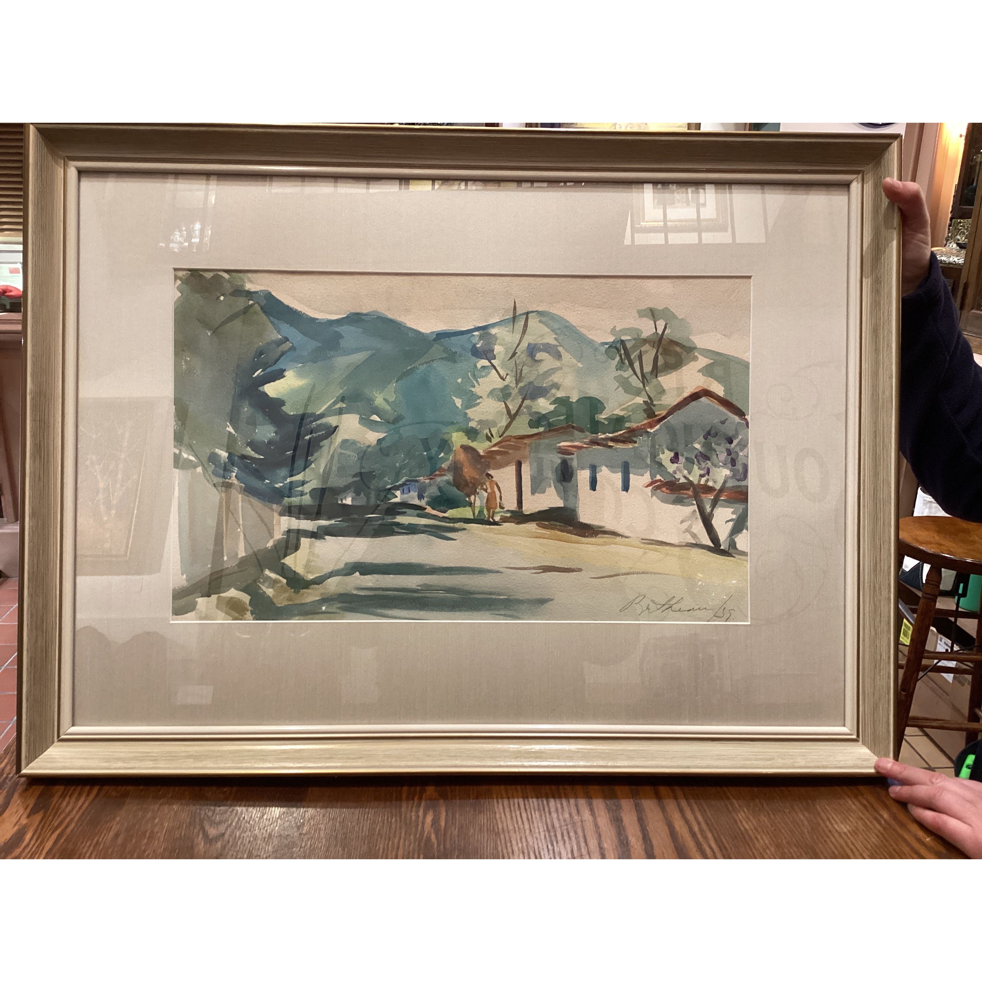 Costa Rican Street Scene - Margarita Bertheau