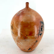 Medium Saggar Orange Sphere With Lip