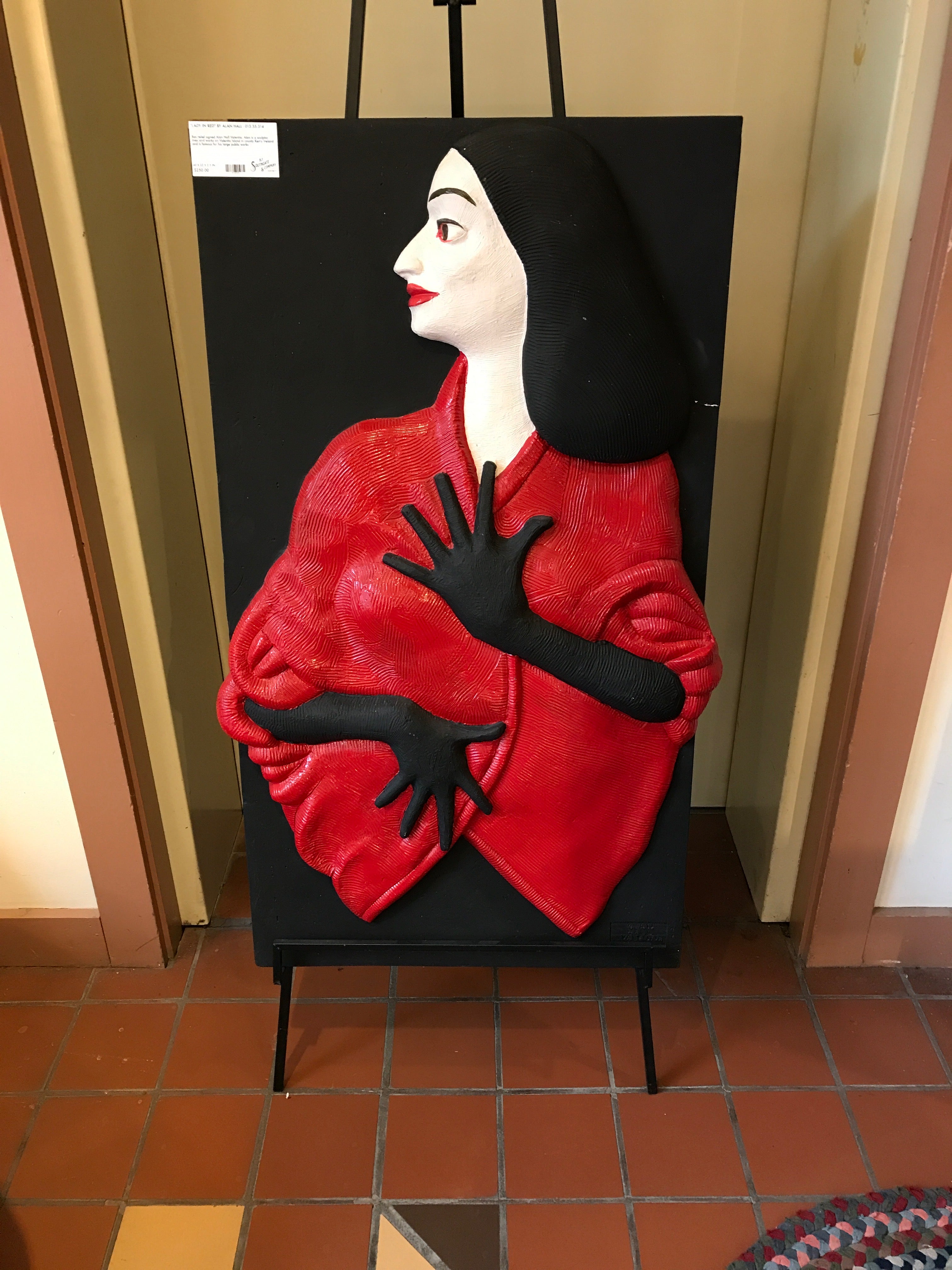 "Lady in Red" by Alan Hall - 013.35.314