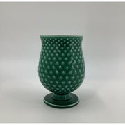 Alumina Denmark pear shaped hobnail vase 1689