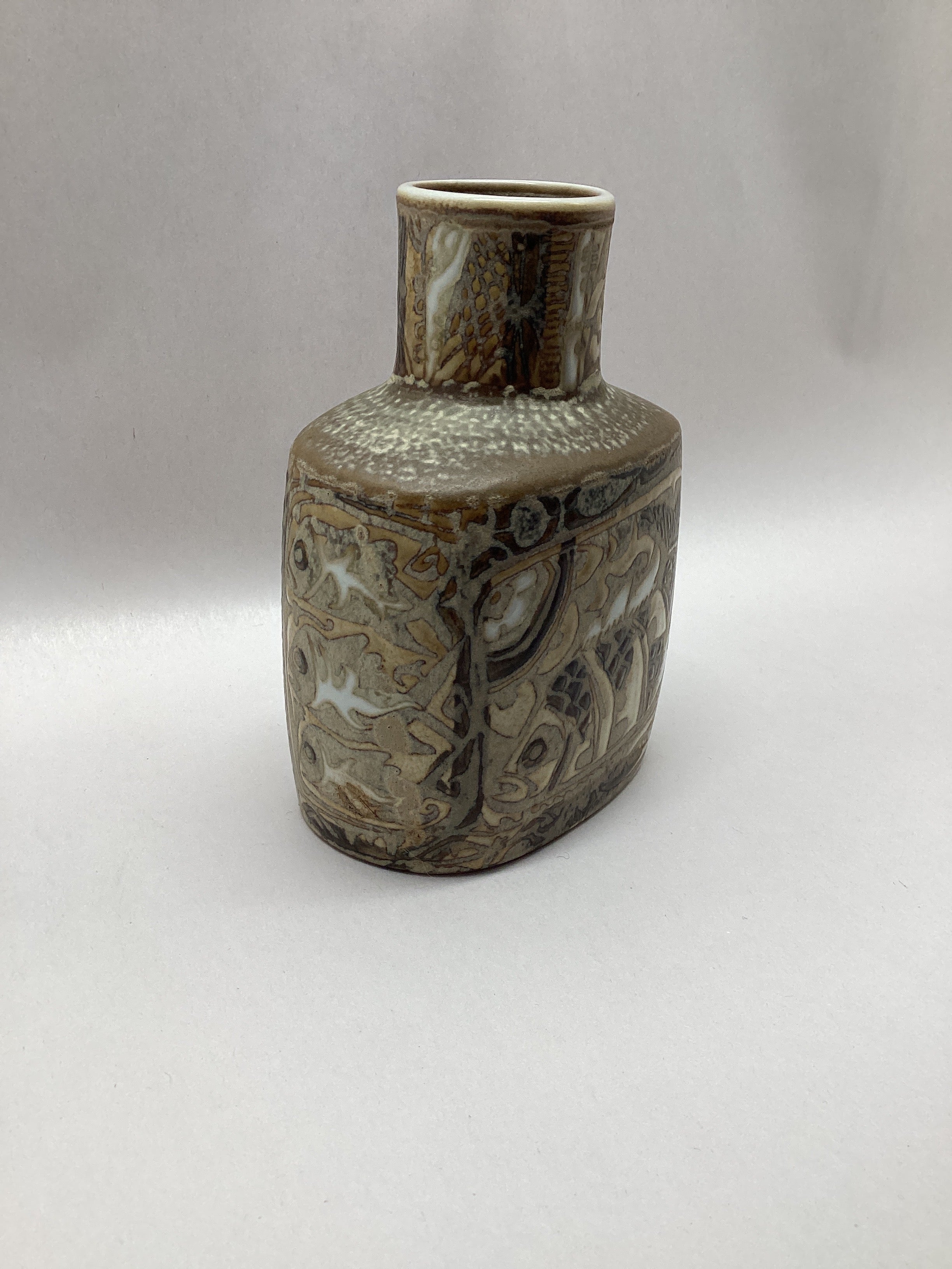 Royal Copenhagen Small Vase Nils Thorssen Faience 719/3207