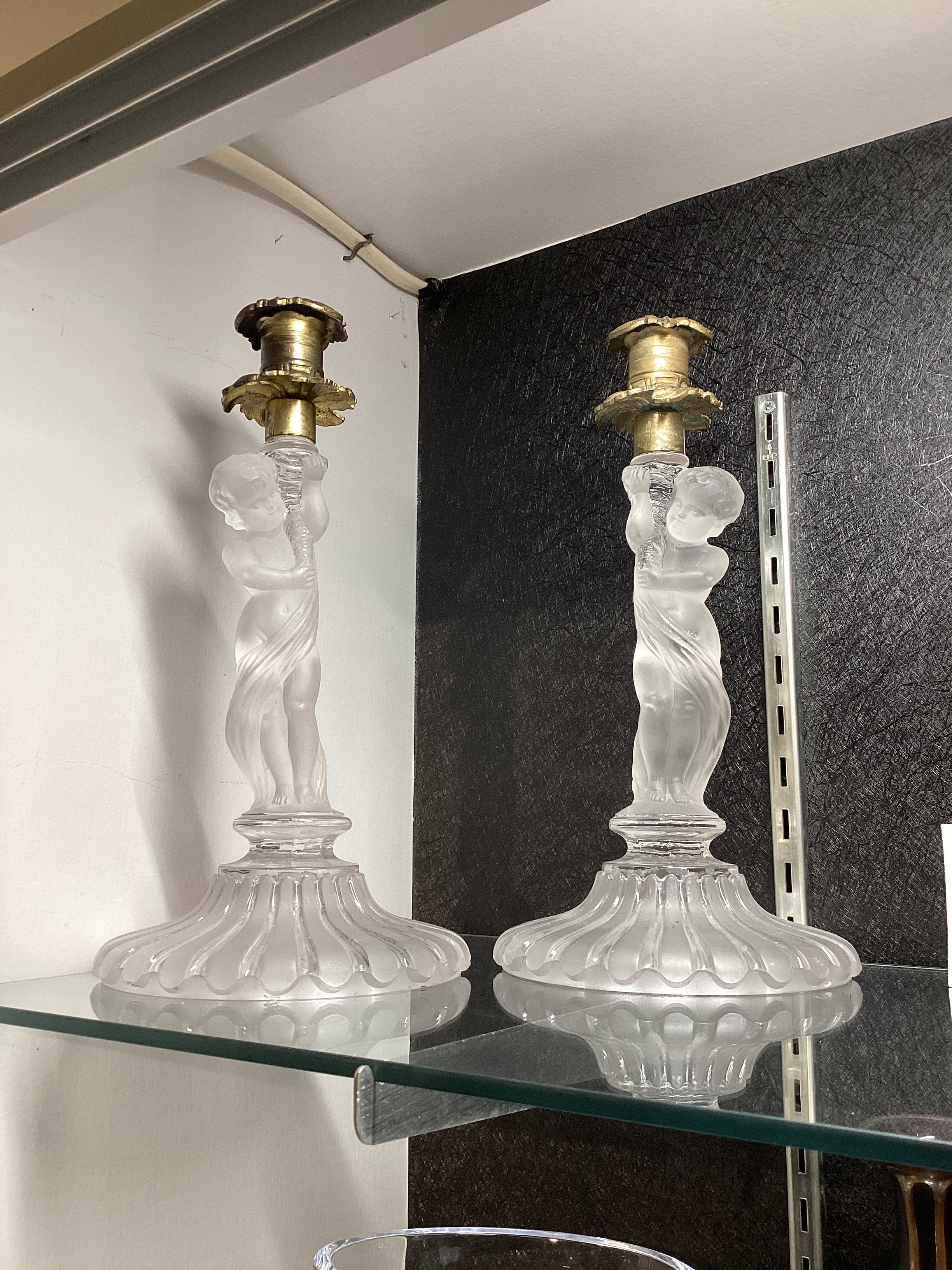 Baccarat candlesticks - 40G12.35.133