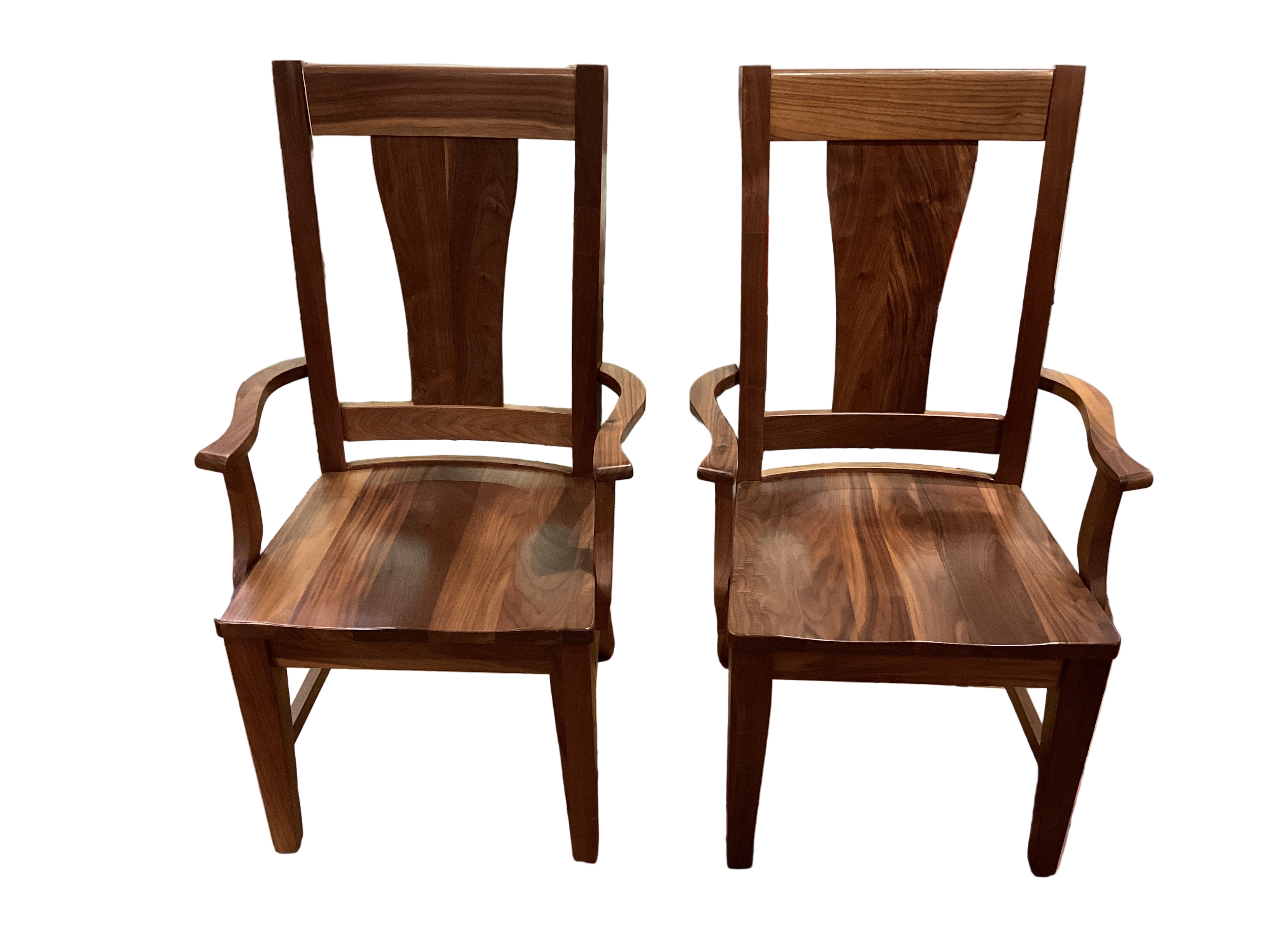 Mavin Walnut chair set (5 chairs)