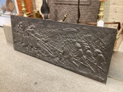 Battle of Marignano Cast Iron Bas Relief - 013.35.284