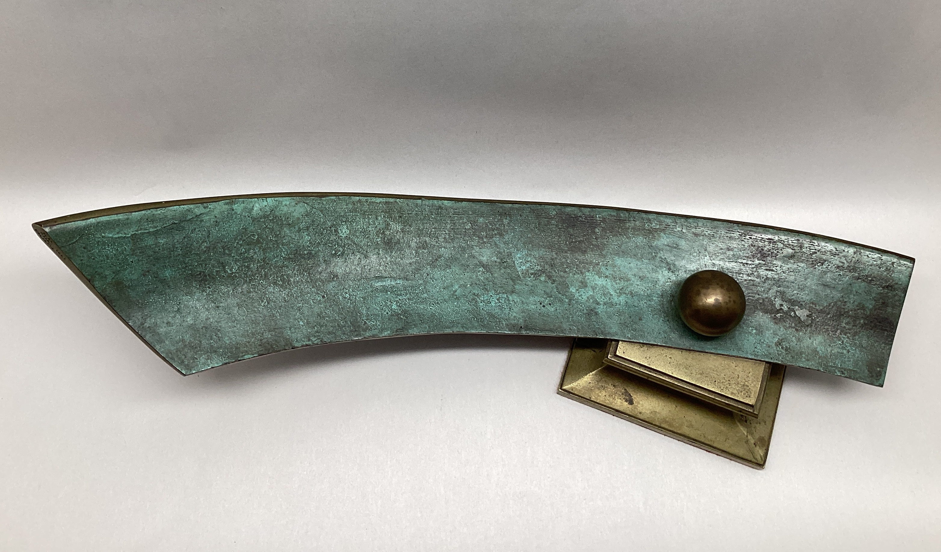 abstract desk bronze ~ alan hall - 013.35.317