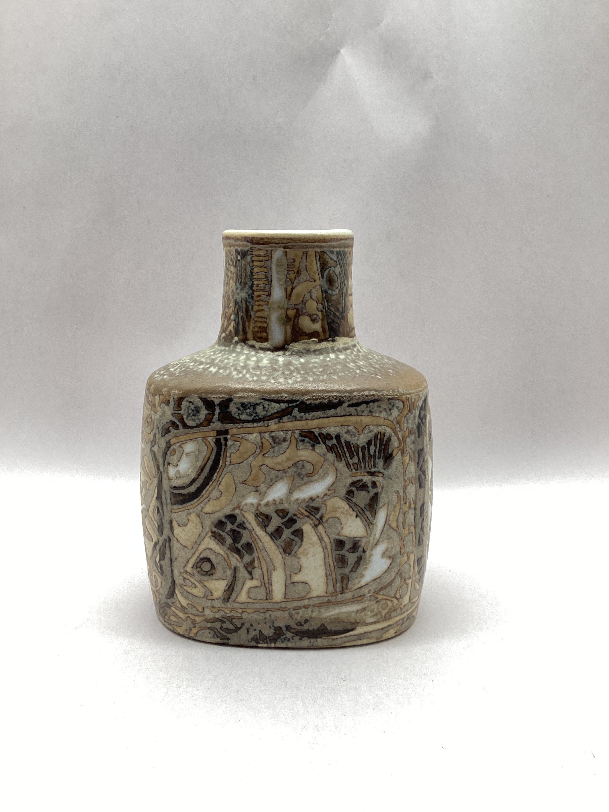 Royal Copenhagen Small Vase Nils Thorssen Faience 719/3207