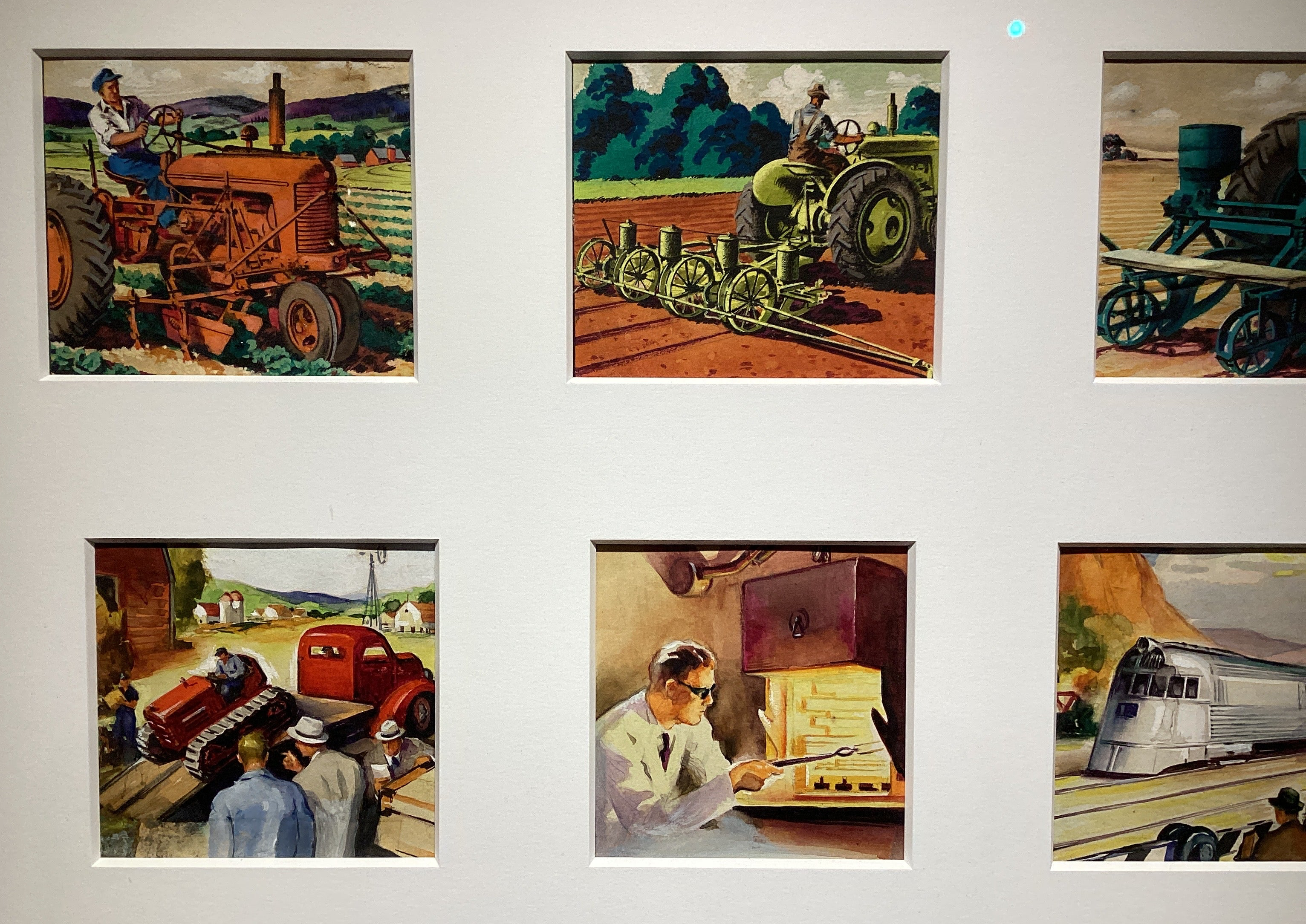 "Our America" Gouaches collection~ Lyman Anderson - x2501.35.108