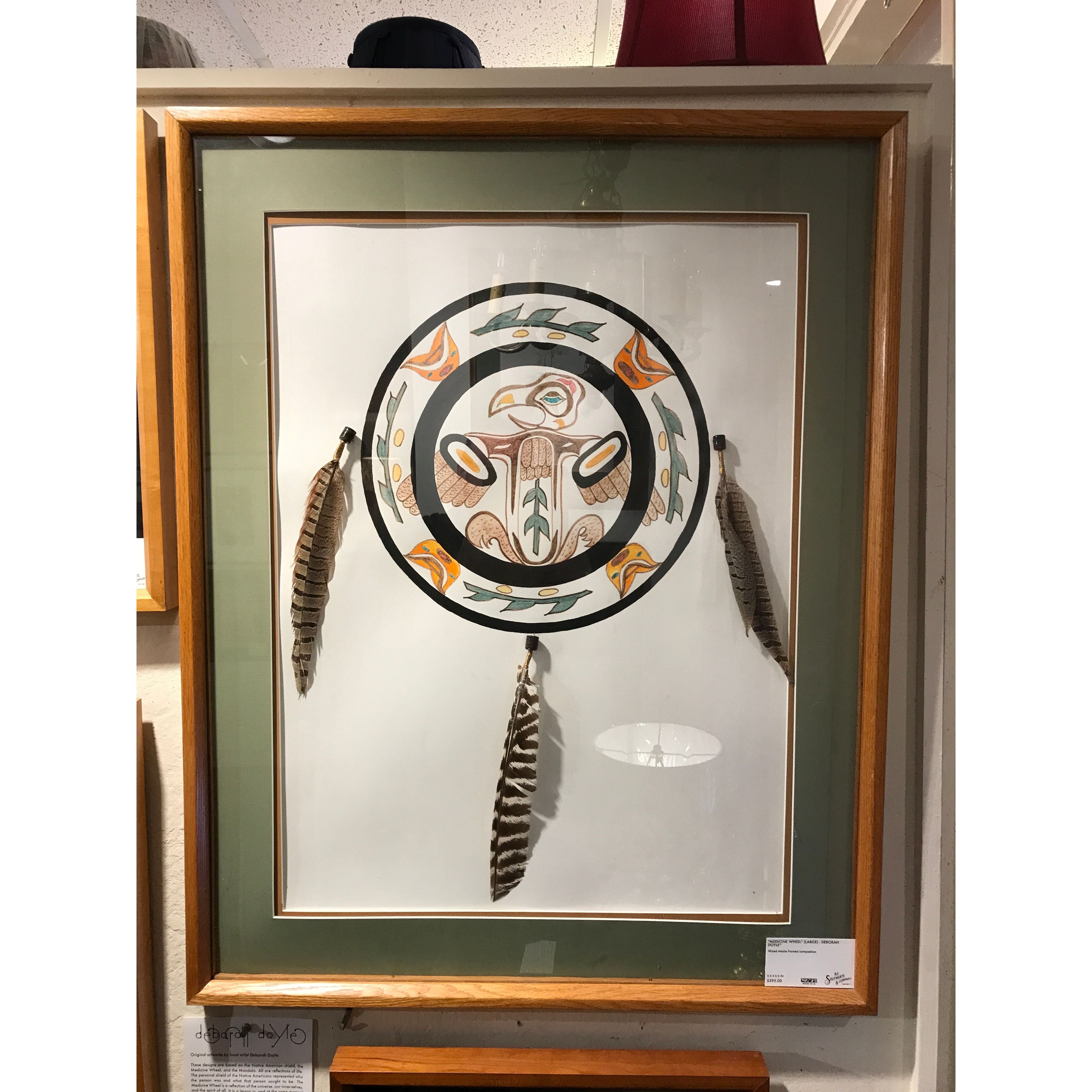 "Medicine Wheel" (large) - Deborah Doyle”