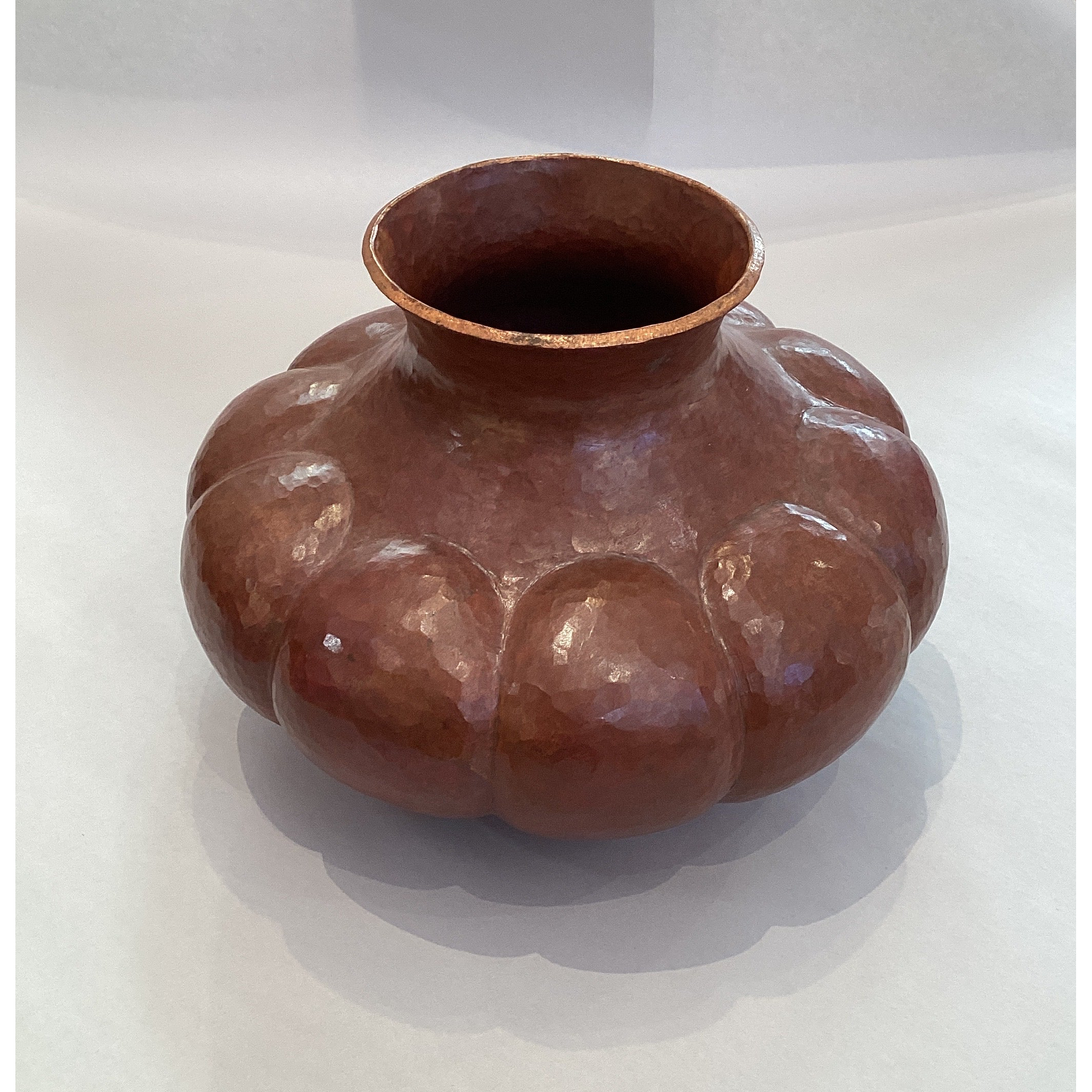 Hammered Copper Vase