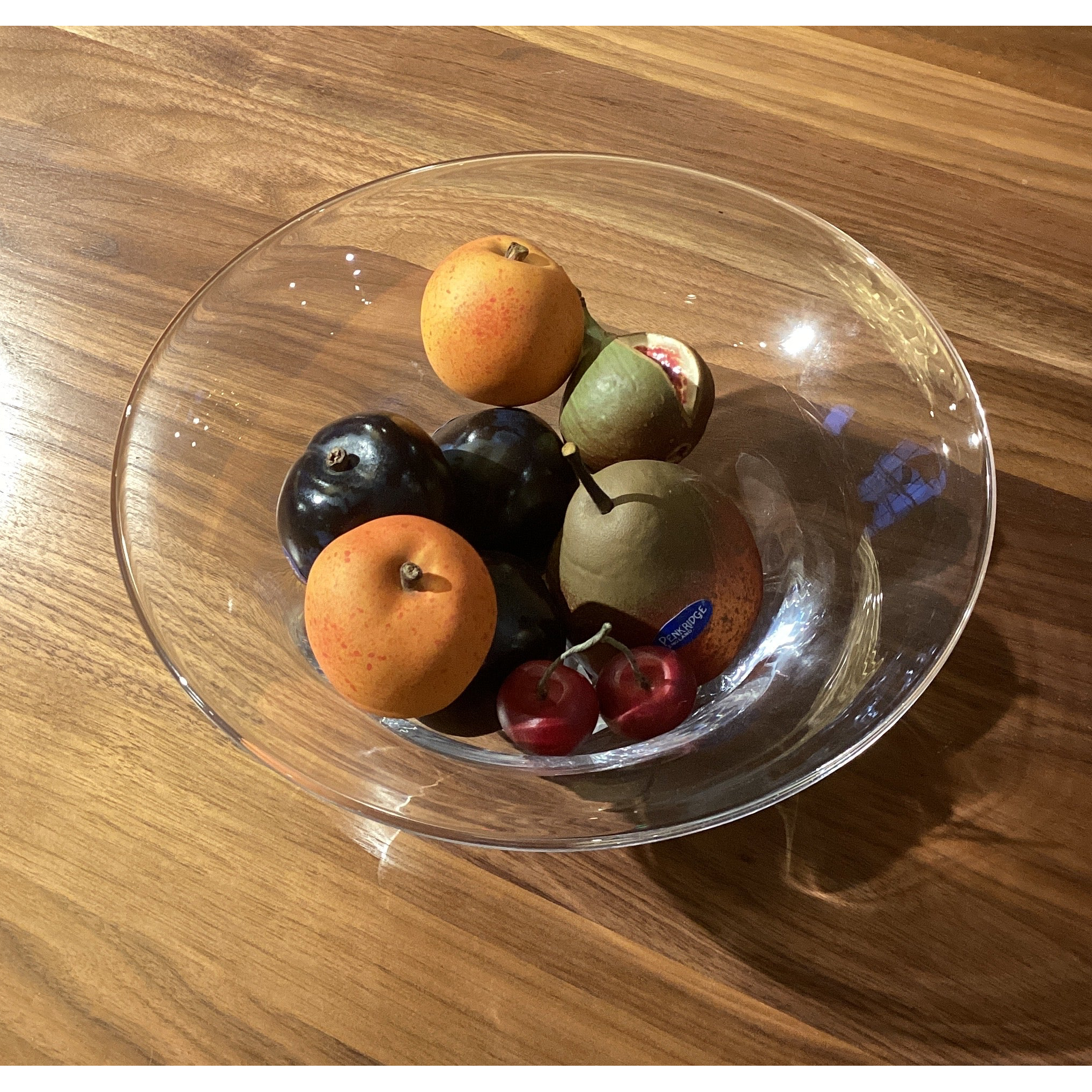 Simon Pearce bowl with Penkridge ceramic fruit - 40K10.35.000