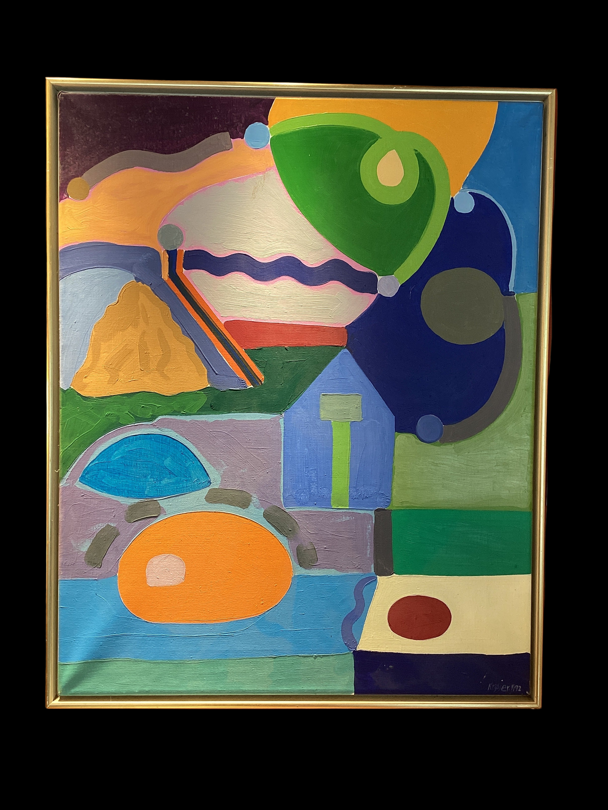 Komposition 1992 ~ Tom Krøjer - 013.35.336