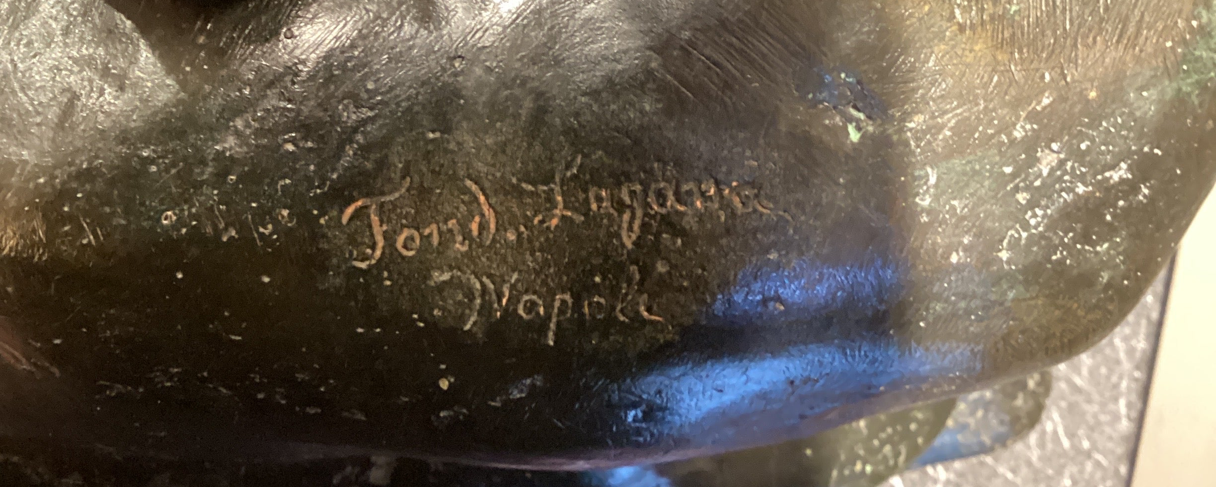 "Seated Hermes" Bronze