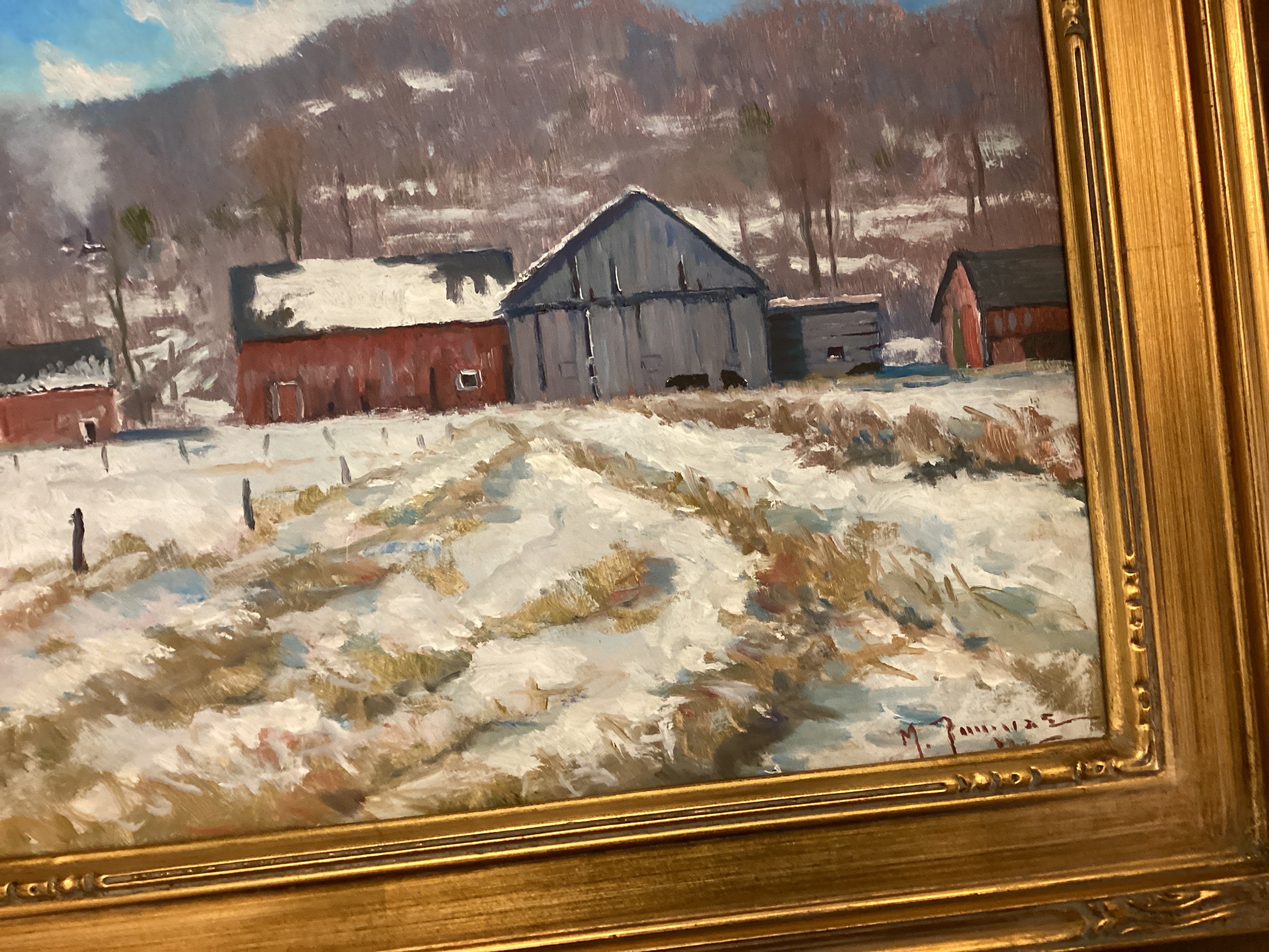 "Old Barns & Cornfield" - Mark Tougias