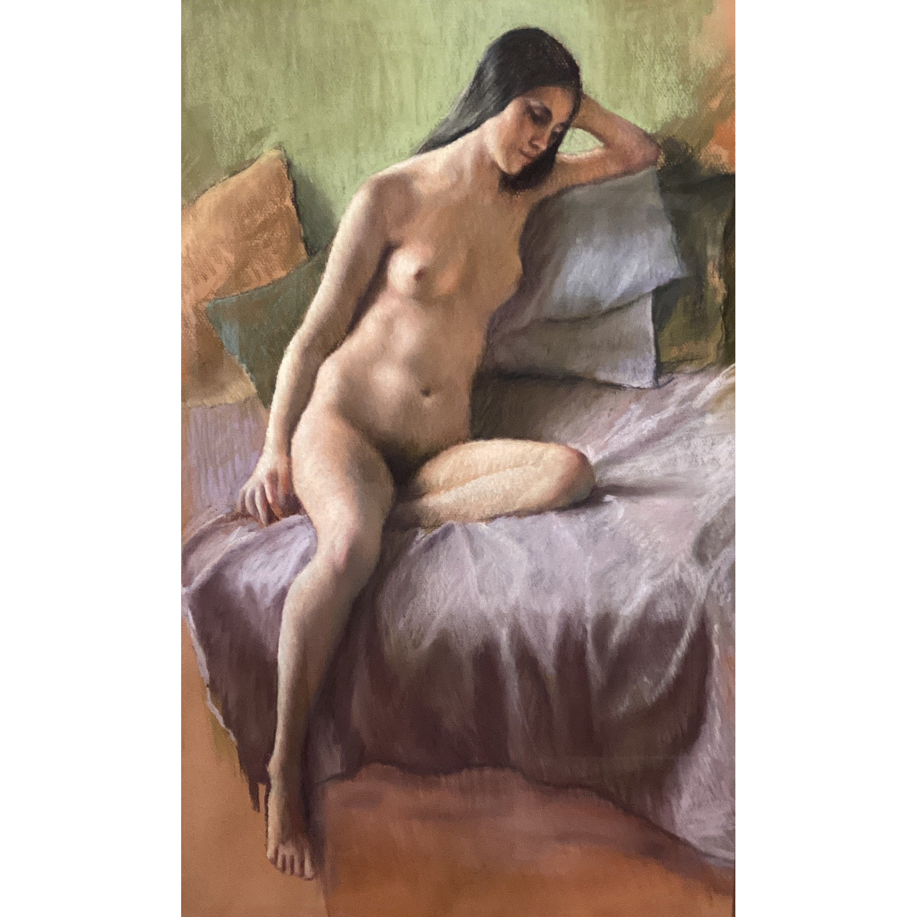 "Seated Nude" - Jason B Fishbein - 013.35.281