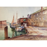 "Gloucester Harbor, Mass." Ted Kautzky - 40G15.25.192