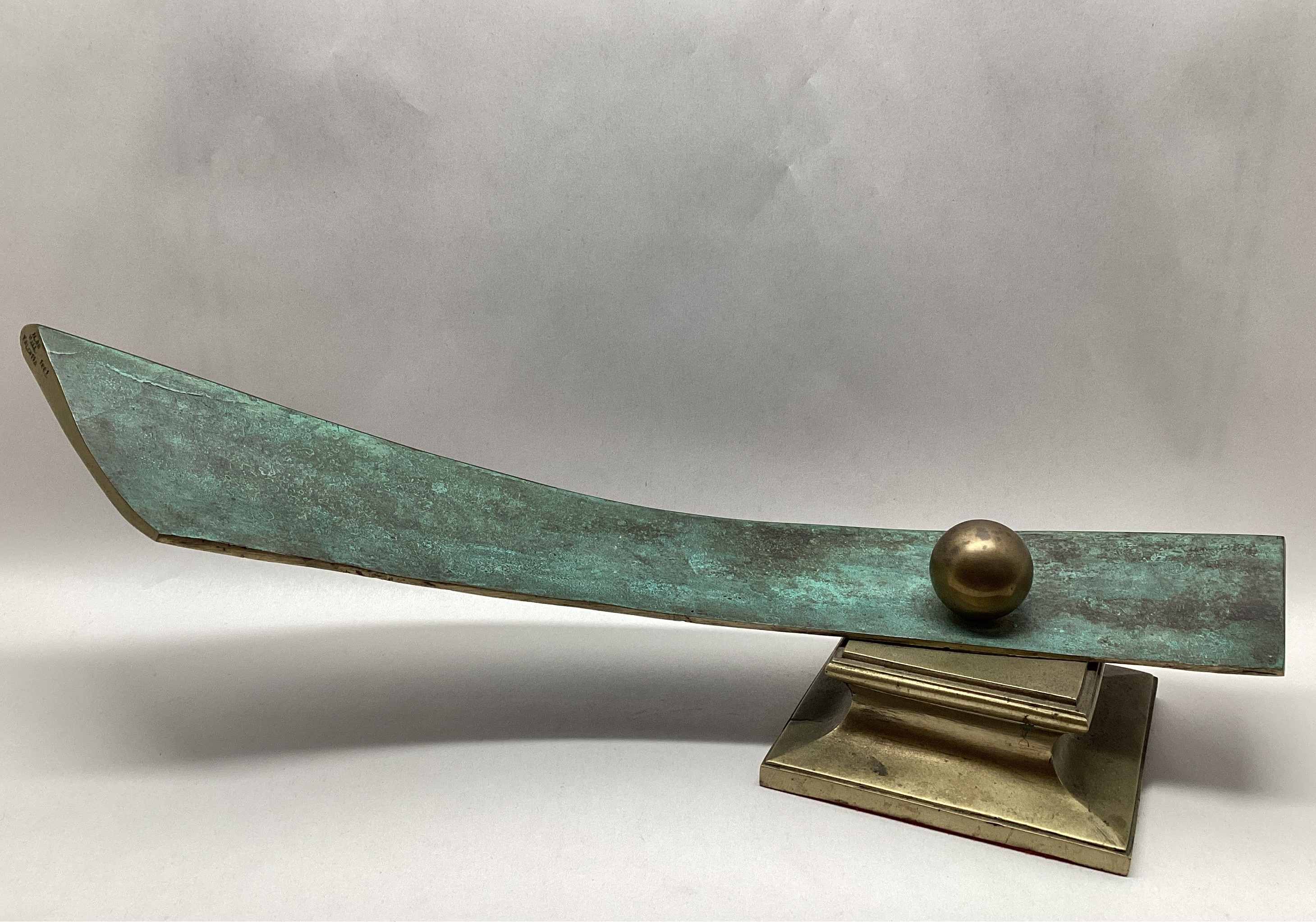 abstract desk bronze ~ alan hall - 013.35.317