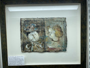 Painting of two porcelain dolls, Dina Podolsky