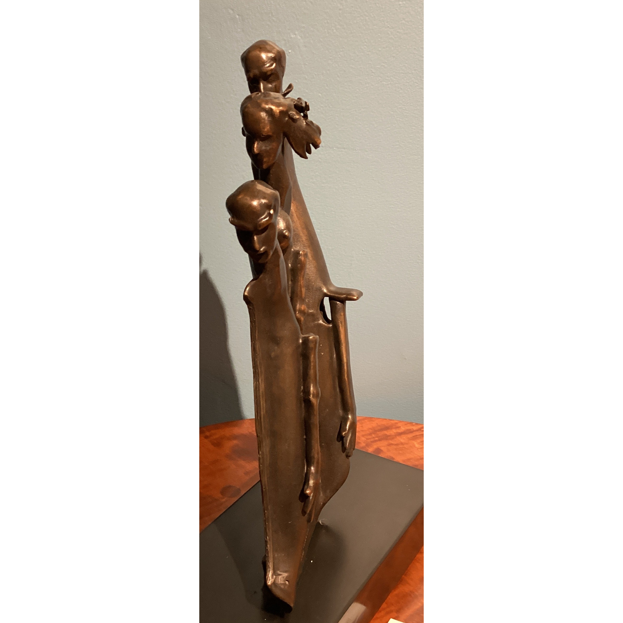 three figures bronze ~ alan hall - 013.35.316