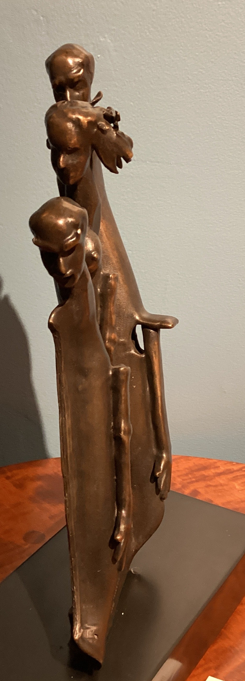 three figures bronze ~ alan hall - 013.35.316